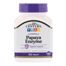 21st Century Papaya Enzyme 100 таблеток