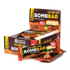 Bombbar Protein Bar Nut Coffee Raf 70 грамм