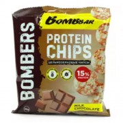 Bombbar Protein Chips BOMBERS Молочный шоколад 50 грамм