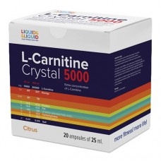 Liquid & Liquid L-Carnitine Crystal 5000 20 ампул по 25 миллилитров