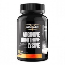 Maxler Arginine Ornithine Lysine 100 капсул