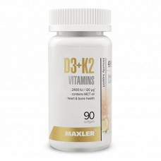 Maxler D3 + K2 Vitamins 90 капсул
