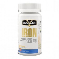 Maxler Iron 25 mg 90 капсул