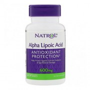 Natrol Alpha Lipoic Acid 600 миллиграмм 45 таблеток.