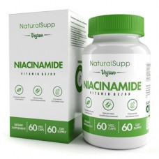 NaturalSupp Niacinamide 60 капсул