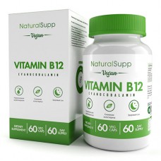 NaturalSupp Vitamin B12 (Cyanocobalamin) 60 капсул