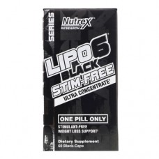 Nutrex Lipo-6 Black Stim-Free 60 капсул