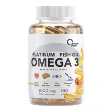 Optimum system Omega-3 Platinum Fish Oil 180 капсул